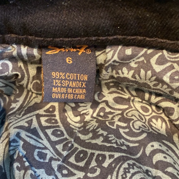Seven7  Black Straight Jeans - Picture 6 of 6